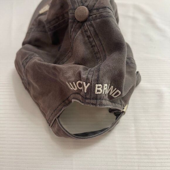 Lucky Brand Vintage Grey Genius Hat SnapBack One Size - Picture 2 of 7